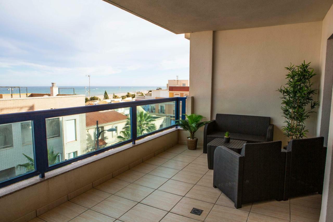 Apartment Las Sirenas -Wifi 100 Mb-, Sea View Roquetas de Mar Zewnętrze zdjęcie